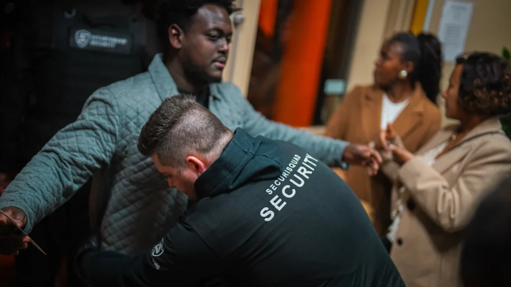 Securisquad security guard on site representing the company's commitment to client safety